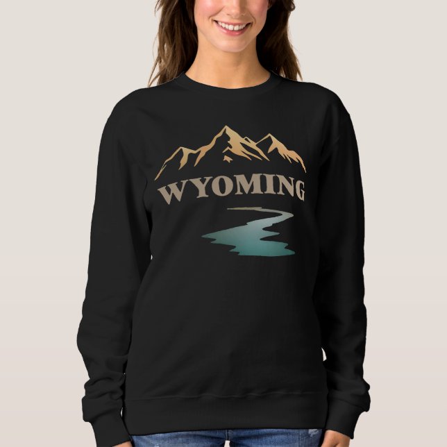 Moletom Wyoming Estados Unidos da América (Frente)