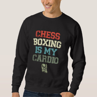 Moletom Xadrez Boxing É Meu Cardio, Xadrez Boxing, Mente S