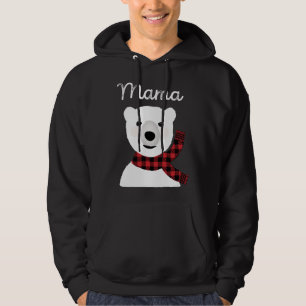 Moletom Xadrez de Natal em Combinação à Família - Urso da 