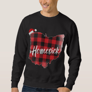 Moletom Xadrez de Ohio Buffalo #Homesick Natal Santa Hat S