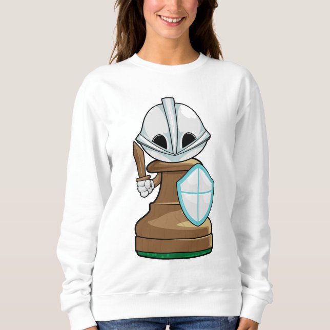 Moletom Xadrez de Peão de Xadrez (Frente)