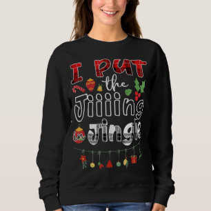 Moletom Xadrez Vermelha Eu Coloquei J i i em Jingle Christ