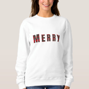 Moletom XADREZ VERMELHO NATAL Royal Stewart Alegre