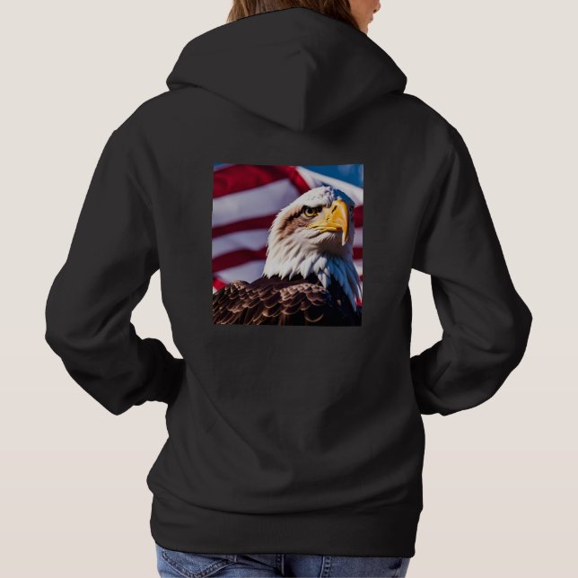 Moletom Xen Bald Eagle Hoodie (Verso)
