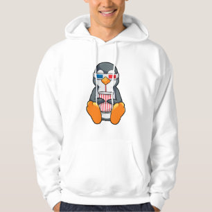 Moletom Xícara de Bebendo dos Óculos de cinema pinguins
