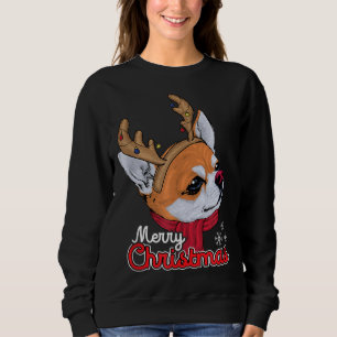 Moletom Xmas Chihuahua - Cães Chiwawa Animal Dog Pet