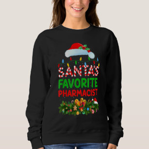 Moletom Xmas Lighting Papais noeis Farmacêutica Favorita C