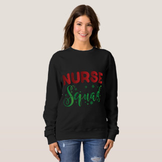 Moletom Xmas Nurse Squad