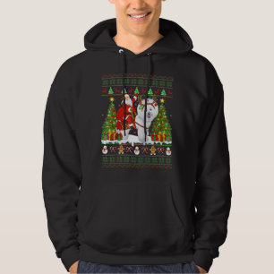 Moletom Xmas Sweater Papais noeis Feios A Andar Ch Bichon