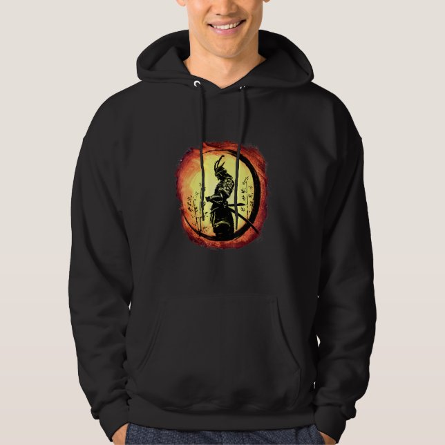 Moletom Yasuke Black Japonês Samurai Bushido Warrior Japa (Frente)