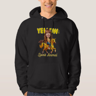 Moletom Yellow Is My Spirit Animal Hoodie