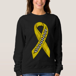 Moletom Yellow Ribbon Spina Bifida Awareness Month Footbal