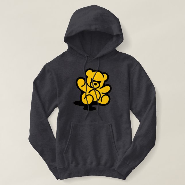 Moletom Yellow Teddy Trouble (Frente do Design)
