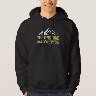 Moletom Yellowstone Is Calling I Must Go National Park Adv