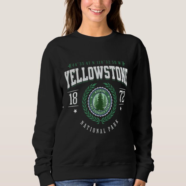 Moletom Yellowstone National Park is Calling and I Must Go (Frente)