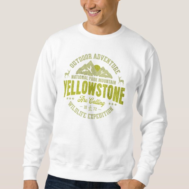 Moletom Yellowstone Outdoor Adventure (Frente)