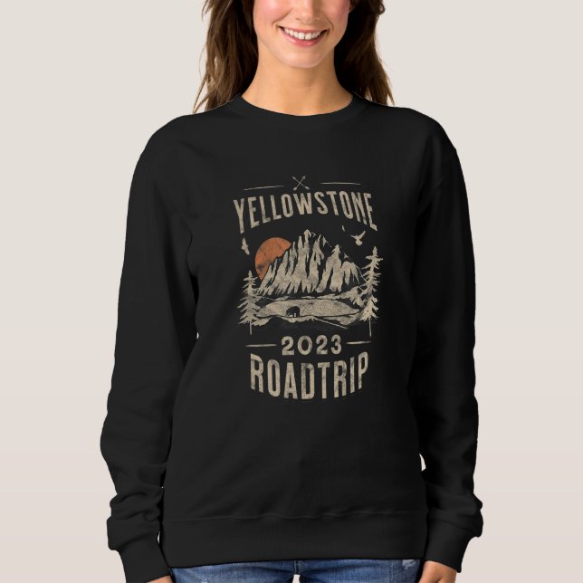 Moletom YELLOWSTONE Road Trip 2023 (Frente)