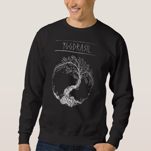 Moletom Yggdrasil Árvore Viking Walhalla D (Frente)