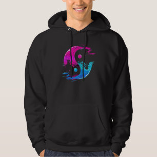 Moletom Yin e Yang Qi Gong Tai Chi Synthwave Fusion Wate