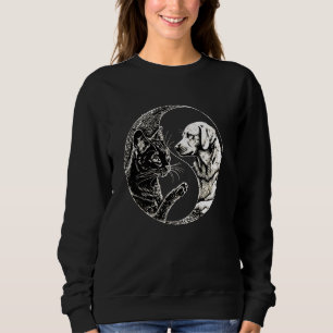 Moletom Yin Yang Cat E Dog Feng Shui Ying Yang Dog E C
