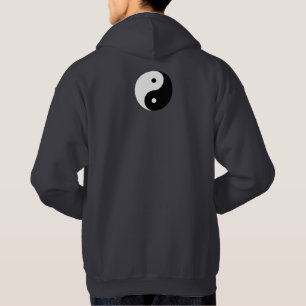 Moletom Yin Yang - preto branco