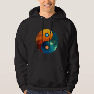Moletom Yin Yang Space Cosmos Galaxy Universo Exterior