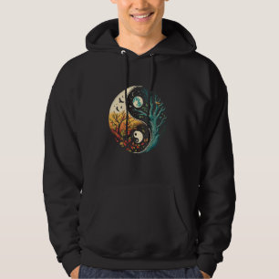 Moletom Yin Yang Tree Japonês Budista Zen