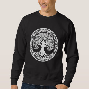 Moletom Yin Yang Tree of Life Yggdrasil Sun Moon Celtic Ga