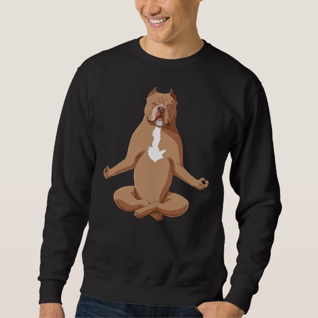 Moletom Yoga American Pit Bull Terrier Dog (Frente)