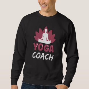 Moletom Yoga Coach Meditation Hobby Cute
