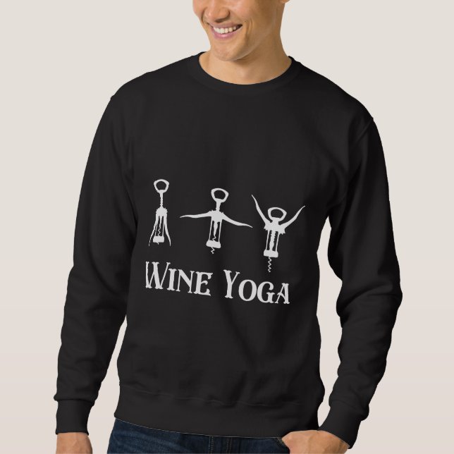 Moletom Yoga do vinho (Frente)