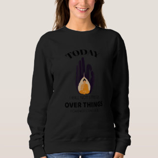 Moletom Yoga Happy Budha Graphic Meditation Stress Apparel