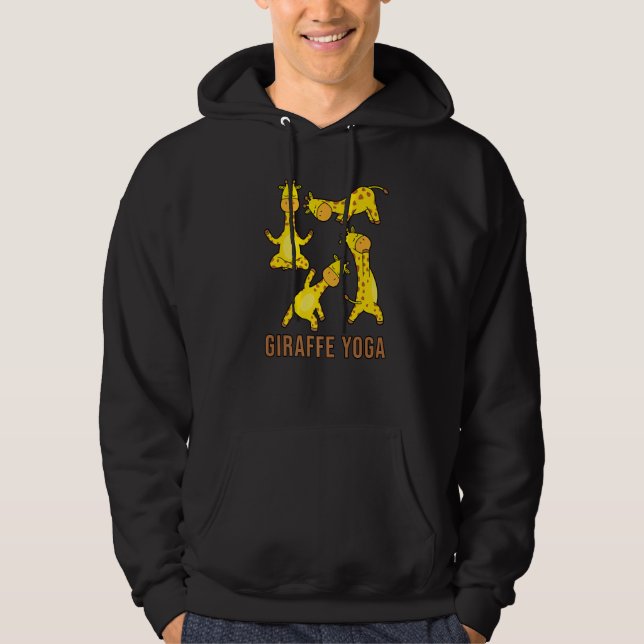 Moletom Yoga Instructor Teacher Giraffe Giraffe Yoga (Frente)