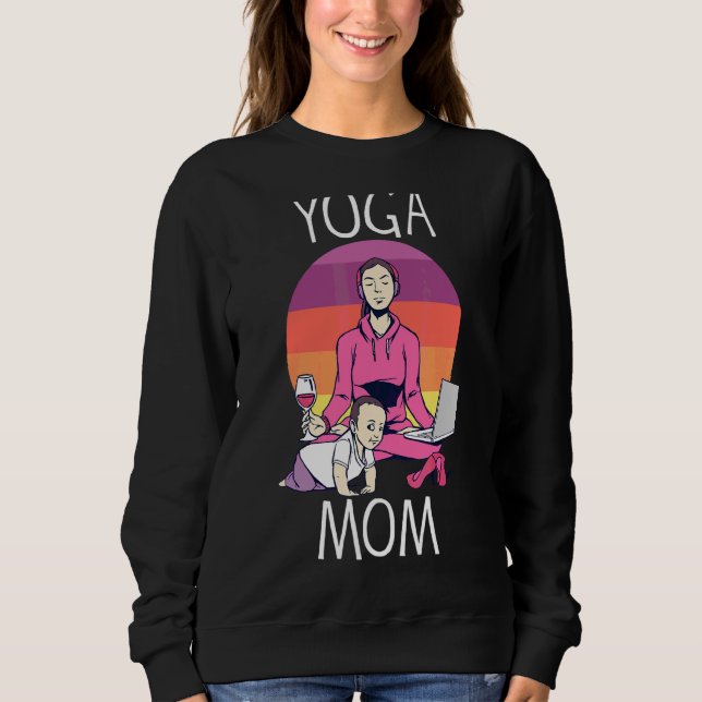 Moletom Yoga Mãe 1 (Frente)