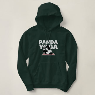 Moletom yoga panda engraçada