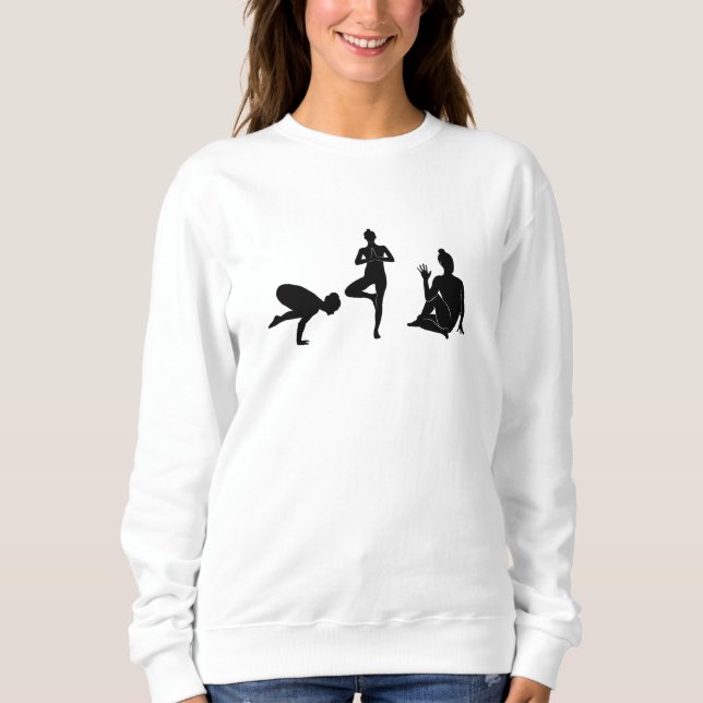 Moletom Yoga Pose Sweatshirt (Frente)