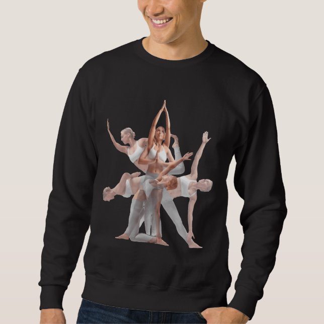 Moletom Yoga Poses 65 (Frente)