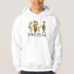 Moletom Yogi Bear e Friends Classic Pose