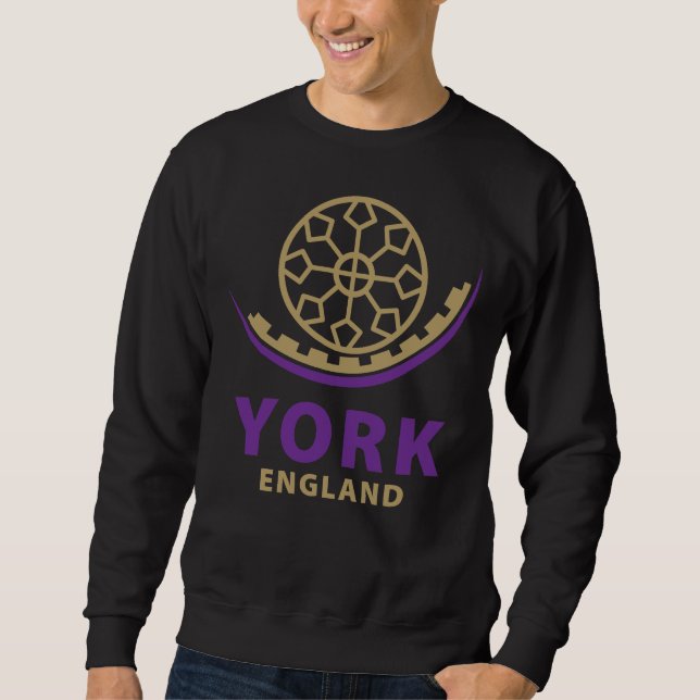 Moletom York England United Kingdom (Frente)