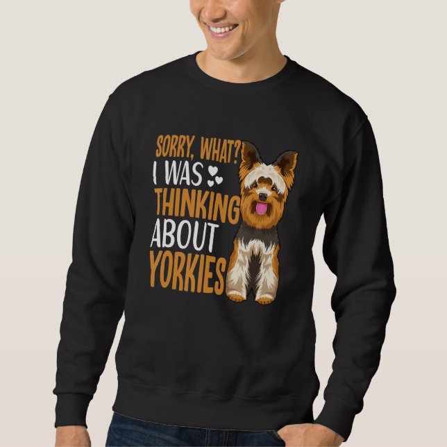 Moletom Yorkie Dog Apparel For Yorkshire Terrier Owner (Frente)
