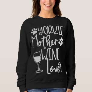 Moletom Yorkie Mãe Cão Vinho Yorkie Vestuário Mulheres