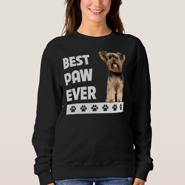 Moletom Yorkshire Pai Dia de os pais Yorkshire Terrier Bes (Frente)