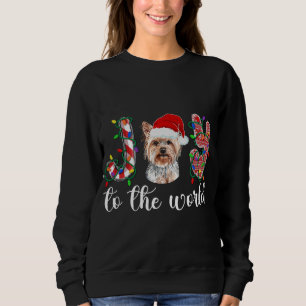 Moletom Yorkshire Terrier Christmas Yorkie Xmas