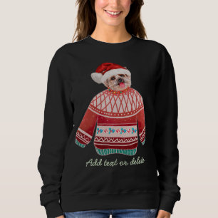 Moletom Yorkshire Terrier Holiday Ugly Christmas Dog Mãe