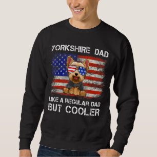 Moletom Yorkshire Terrier Pai Como Um Pai Regular Mas Cool