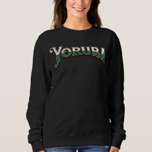 Moletom YORUBA Nigerian Cultura Vintage Grande Distúrbio L
