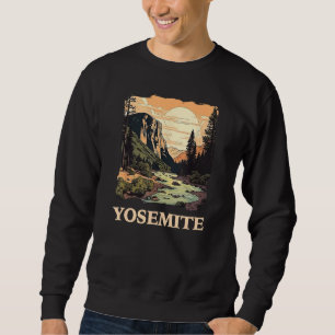 Moletom Yosemite National Park Adventure Hking Nature Des