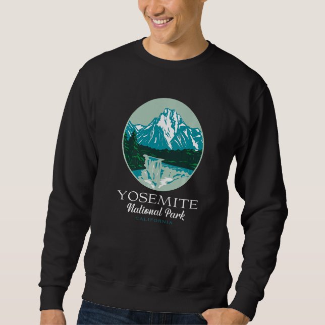 Moletom Yosemite National Park California vintage retro (Frente)