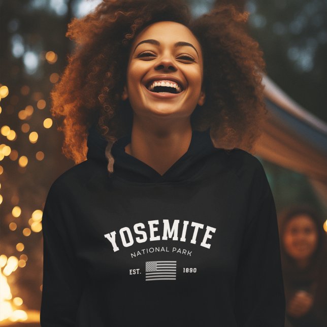 Moletom Yosemite National Park Forest Landscape Photo (Criador carregado)