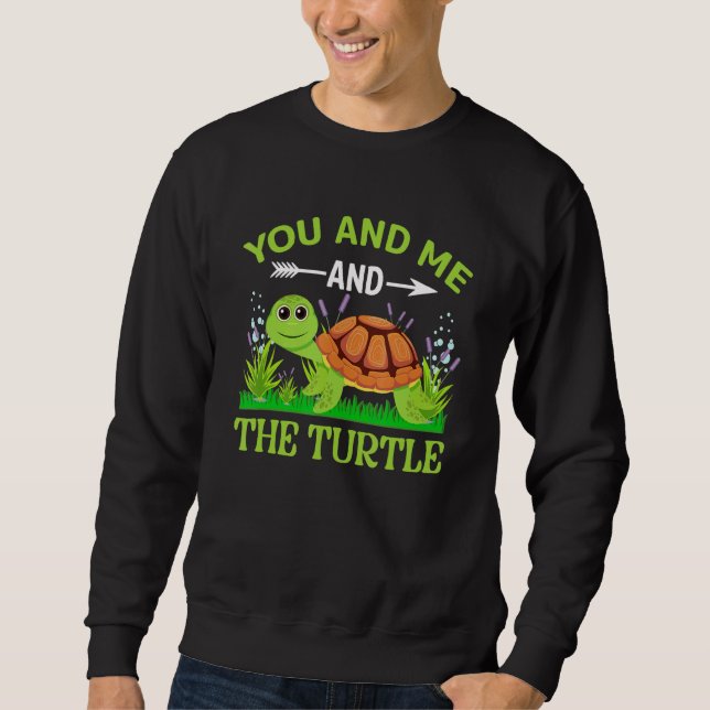 Moletom You And Me And The Turtle (Frente)